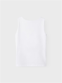 NAME IT Tank Top Sille Bright White